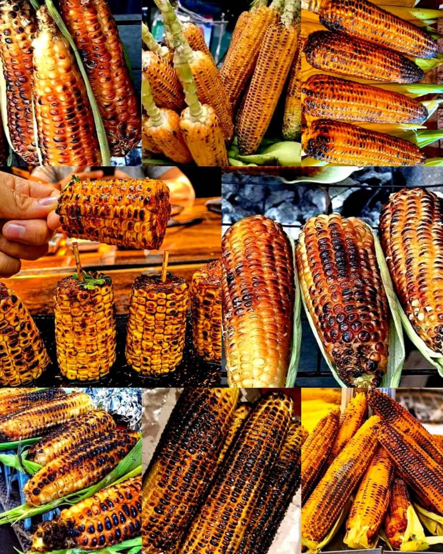 Roasted Corn on a Uganda Safari