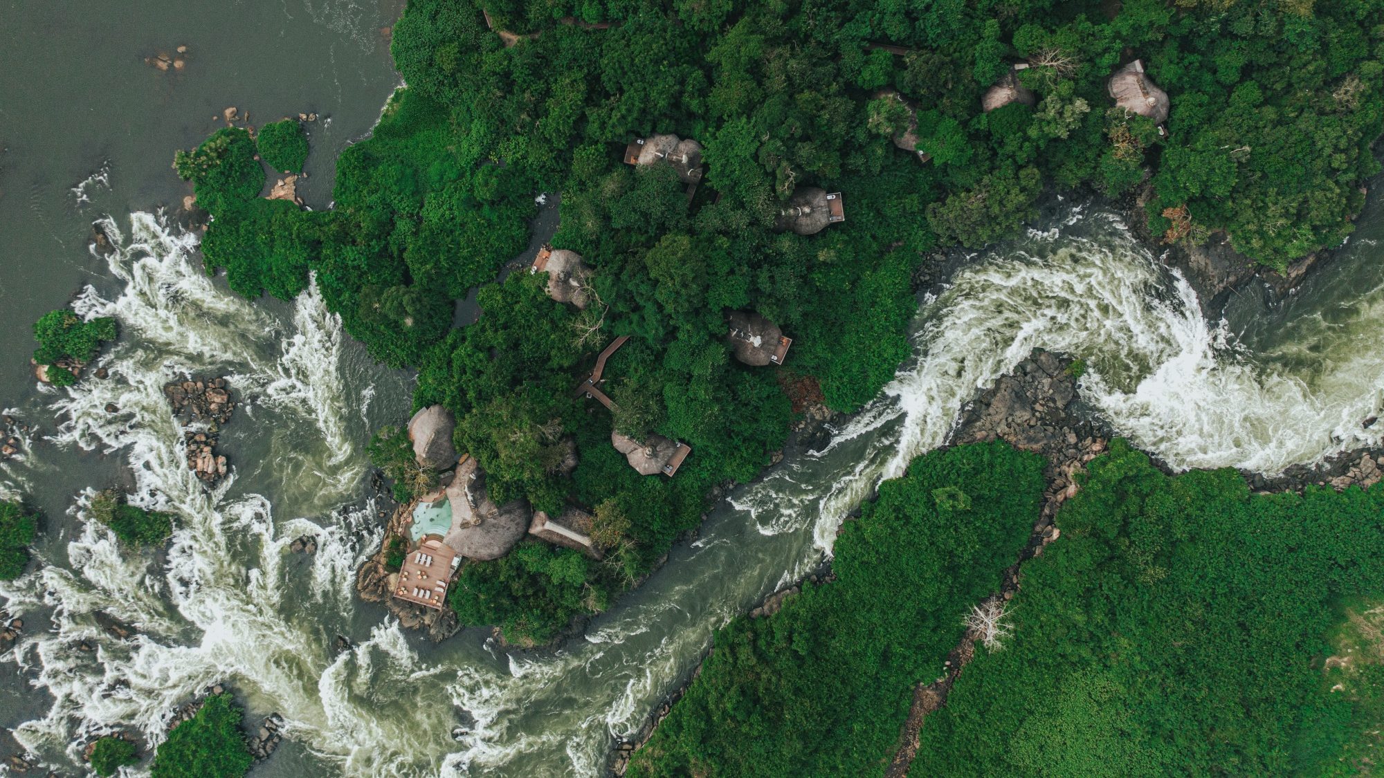 Wild water at Jinja and the Lemala Lodge
