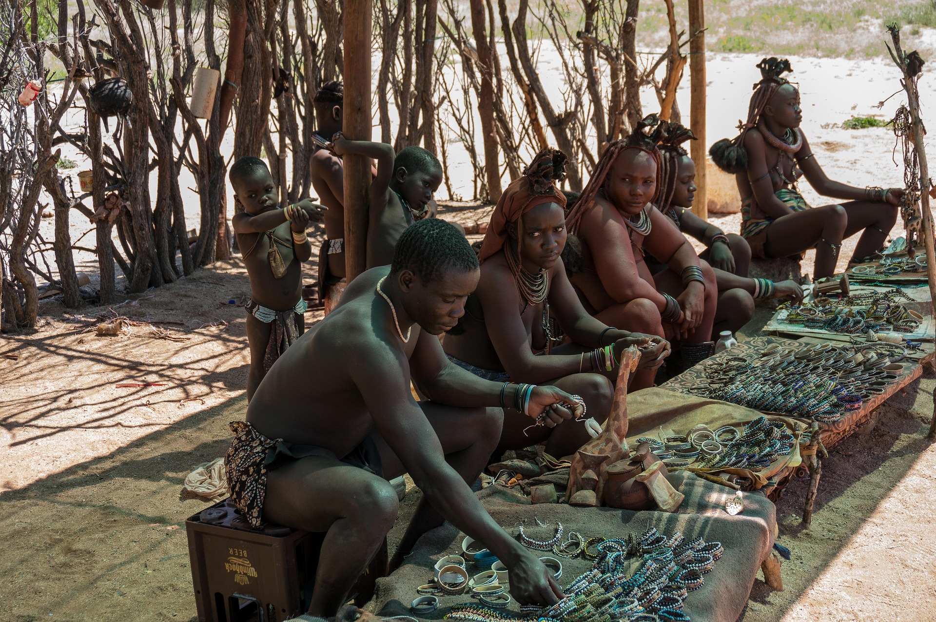 Himba People in Namibia