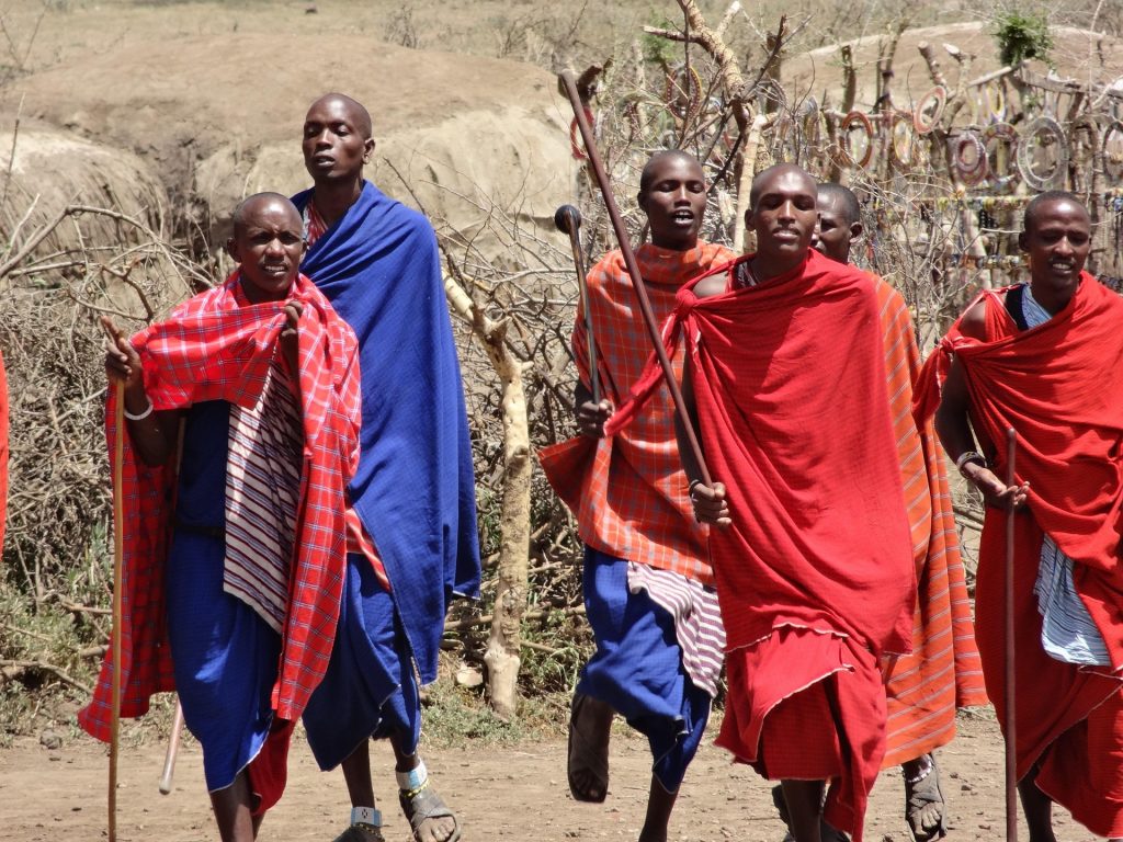 Masai People in Kenya