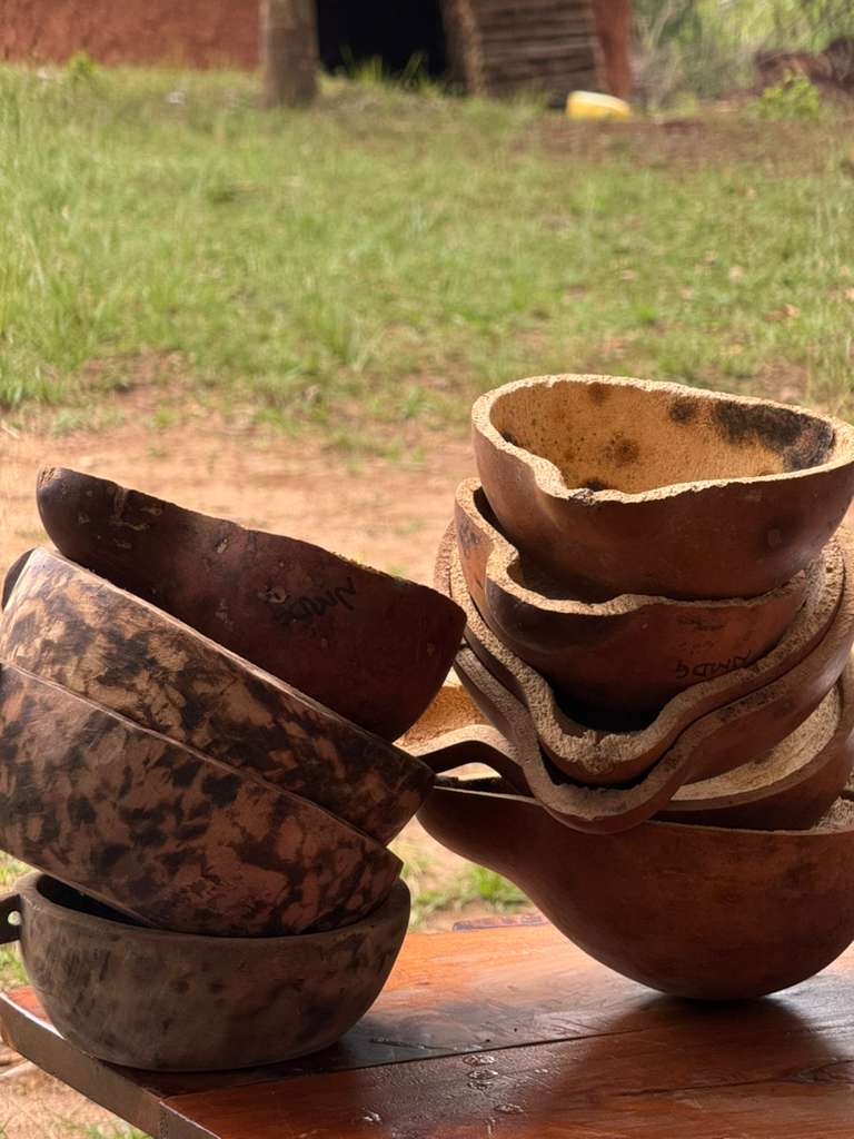 Cultural and Traditional gourds used by Taita people in Kenya
