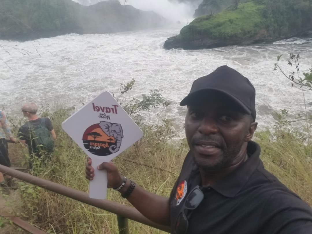 Agasaro tour guide and consultant Dennis at MFNP