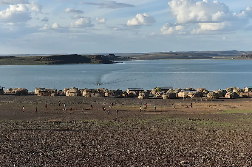 Lake Turkana in Kenya
